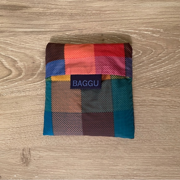 NWOT Baggu Madras No. 1 Standard Reusable - Picture 1 of 1